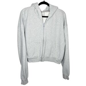 TNA Gray Zip-Up Hoodie
